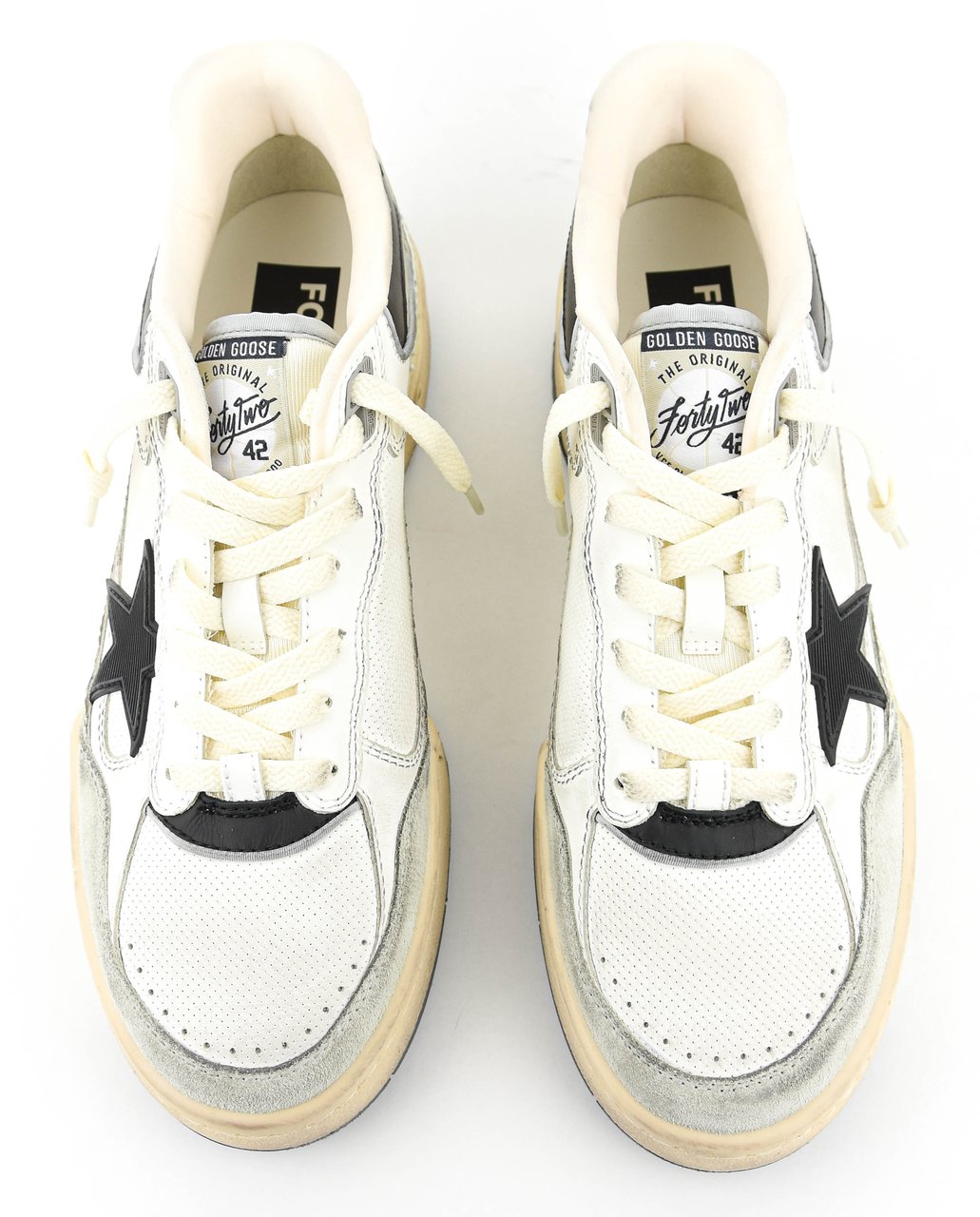 Golden Goose Forty 2 White Black Wit