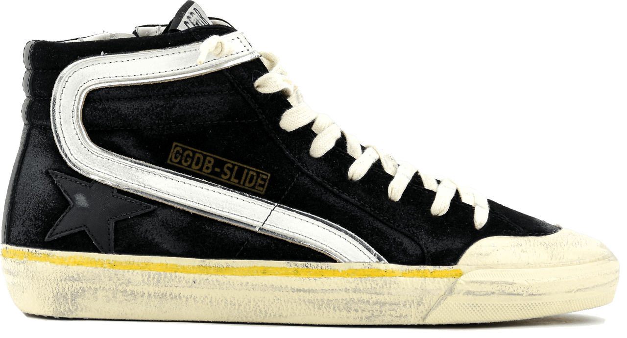 Golden Goose Slide Penstar Black Zwart