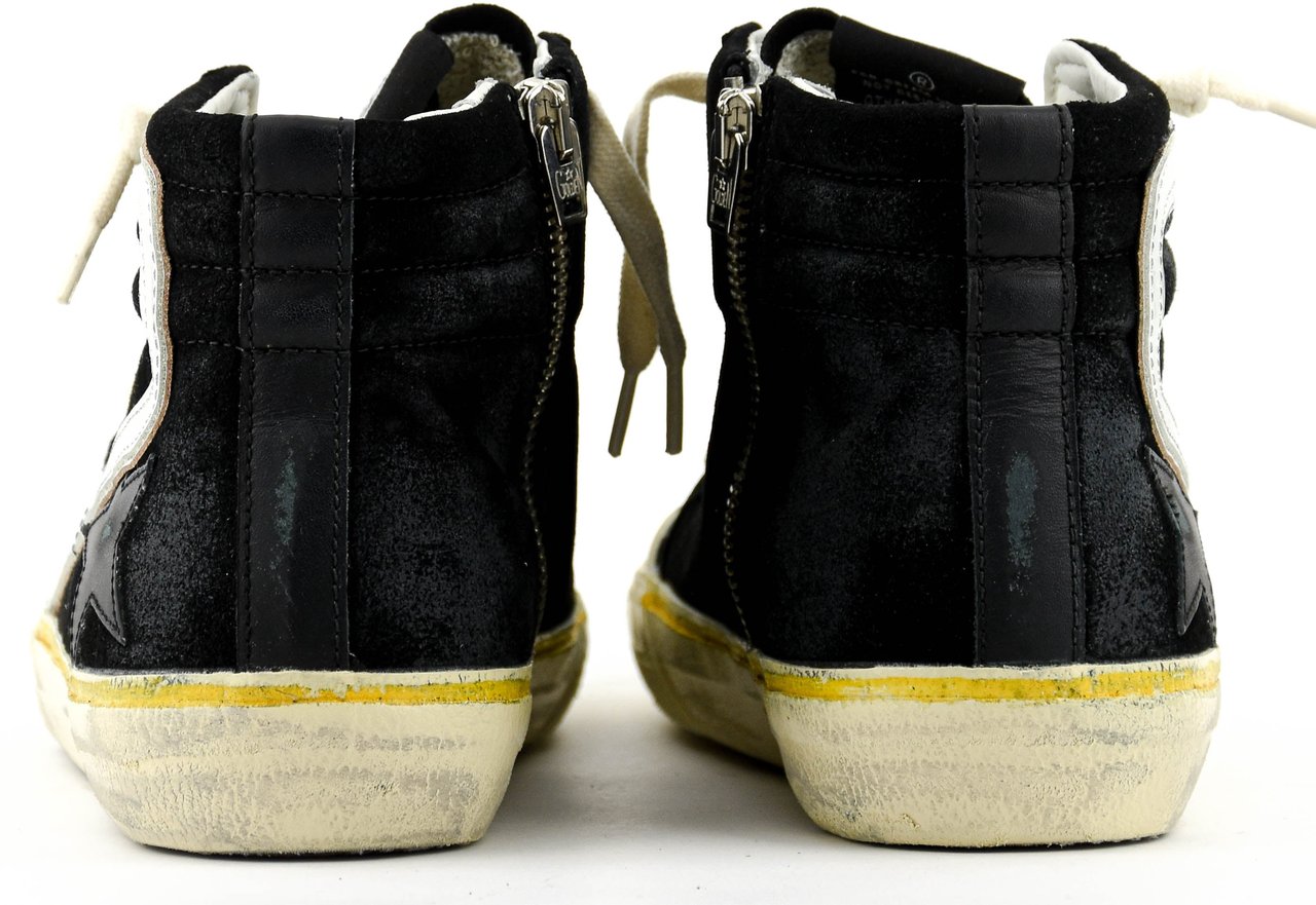 Golden Goose Slide Penstar Black Zwart