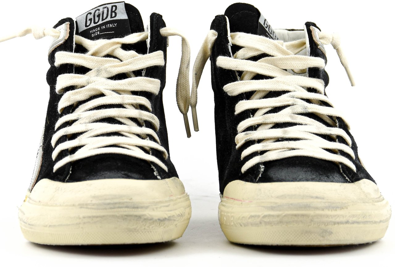 Golden Goose Slide Penstar Black Zwart