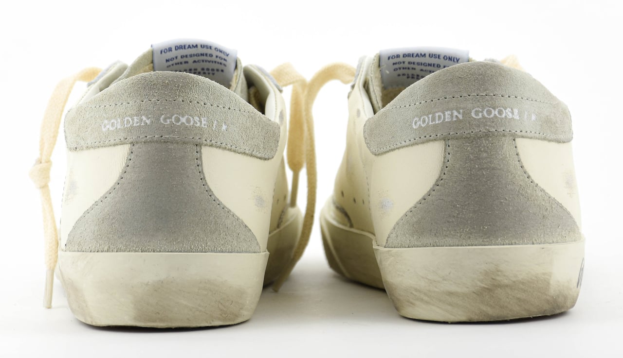 Golden Goose Superstar White Grey Wit