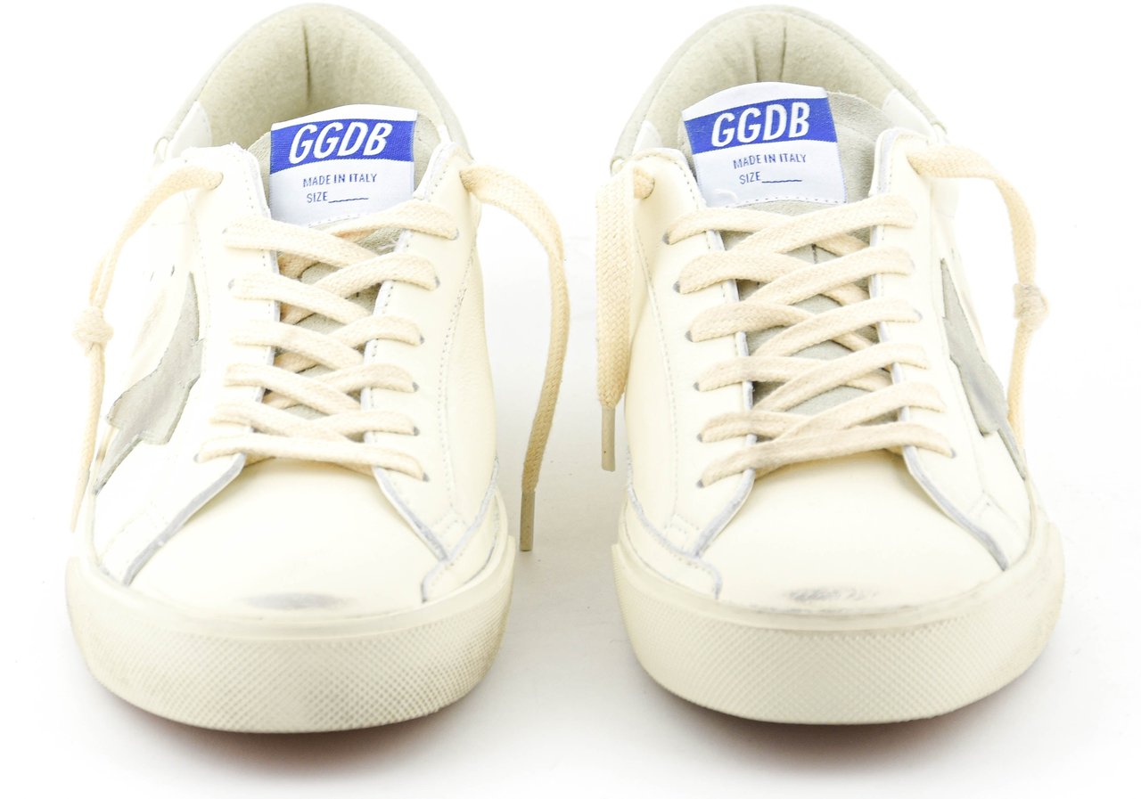 Golden Goose Superstar White Grey Wit