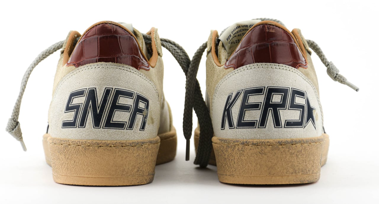 Golden Goose Ballstar White Ink Ice Wit