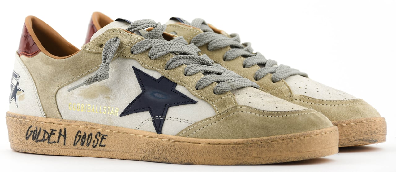 Golden Goose Ballstar White Ink Ice Wit