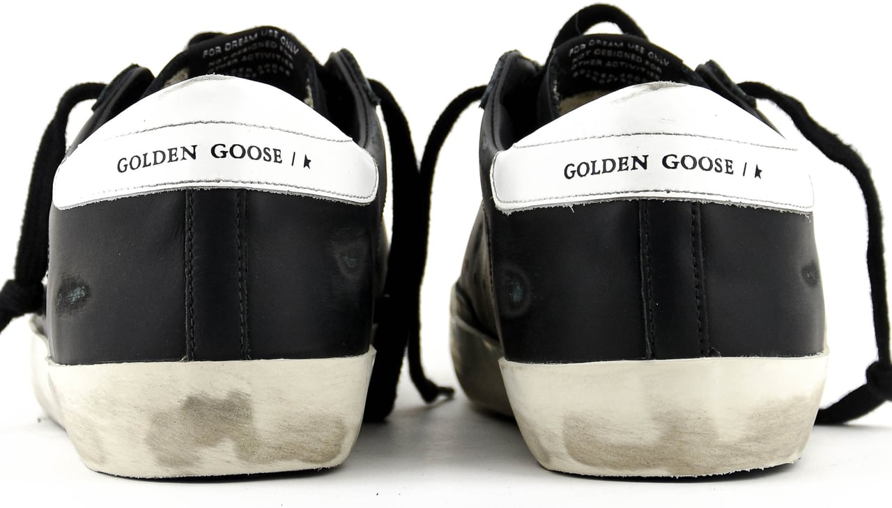 Golden Goose Superstar Black White Zwart