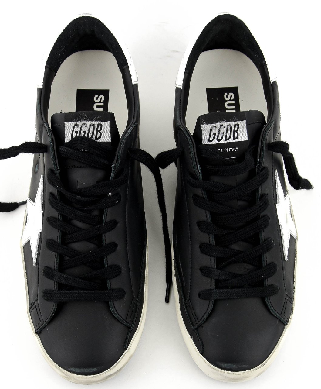 Golden Goose Superstar Black White Zwart