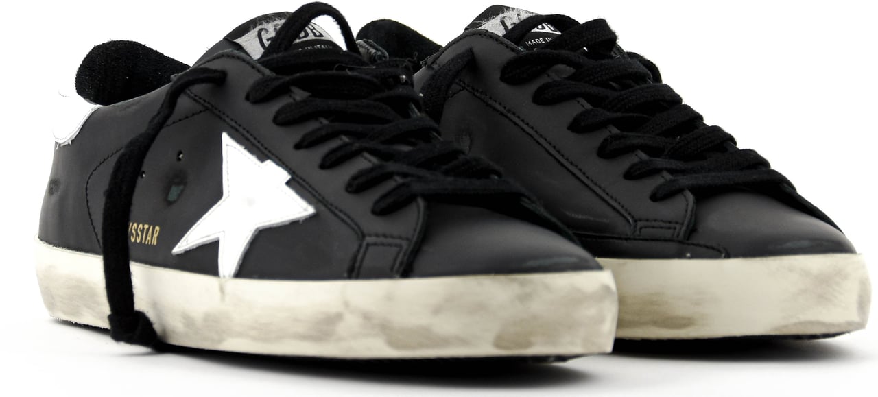 Golden Goose Superstar Black White Zwart