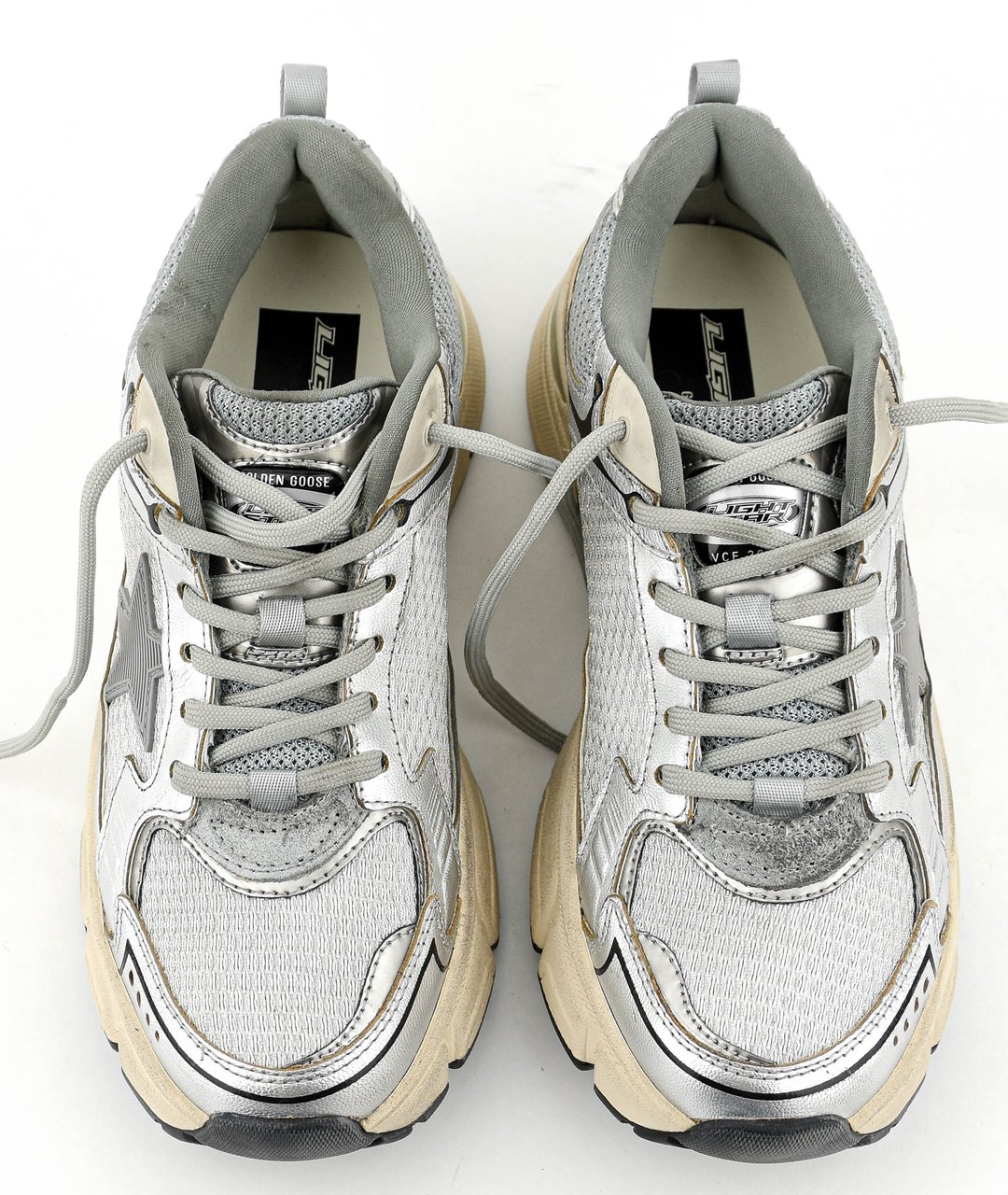 Golden Goose Lightstar Silver Zilver