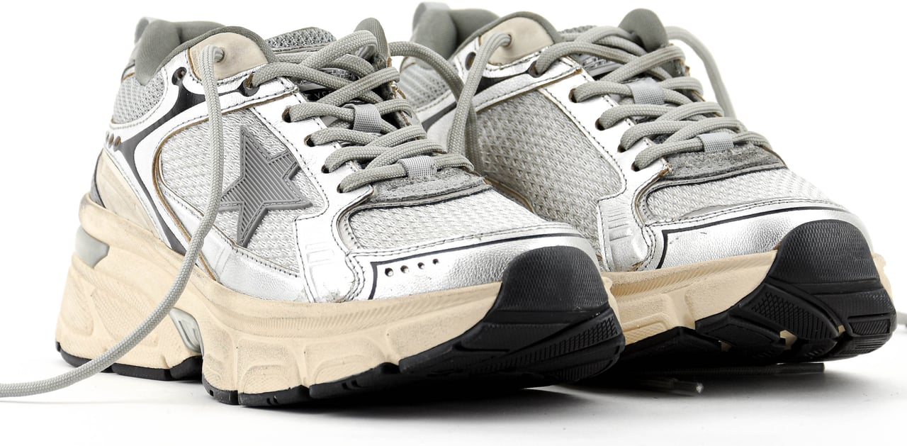 Golden Goose Lightstar Silver Zilver
