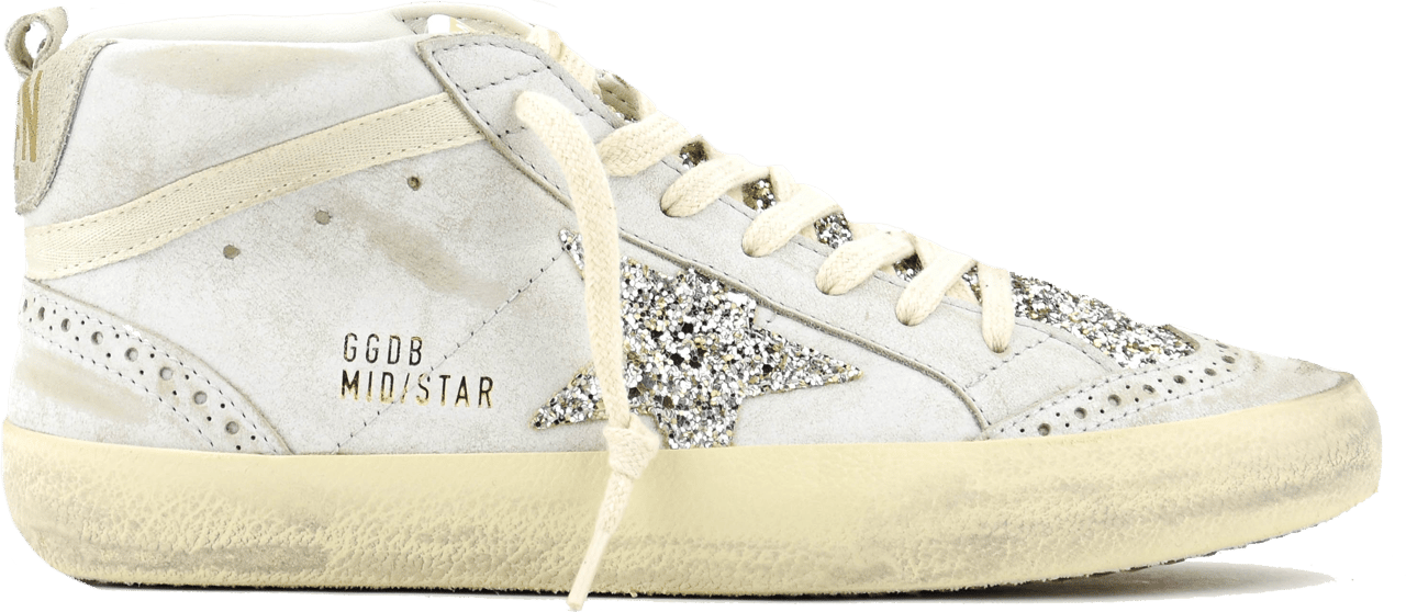 Golden Goose Midstar Beige Platinum Beige