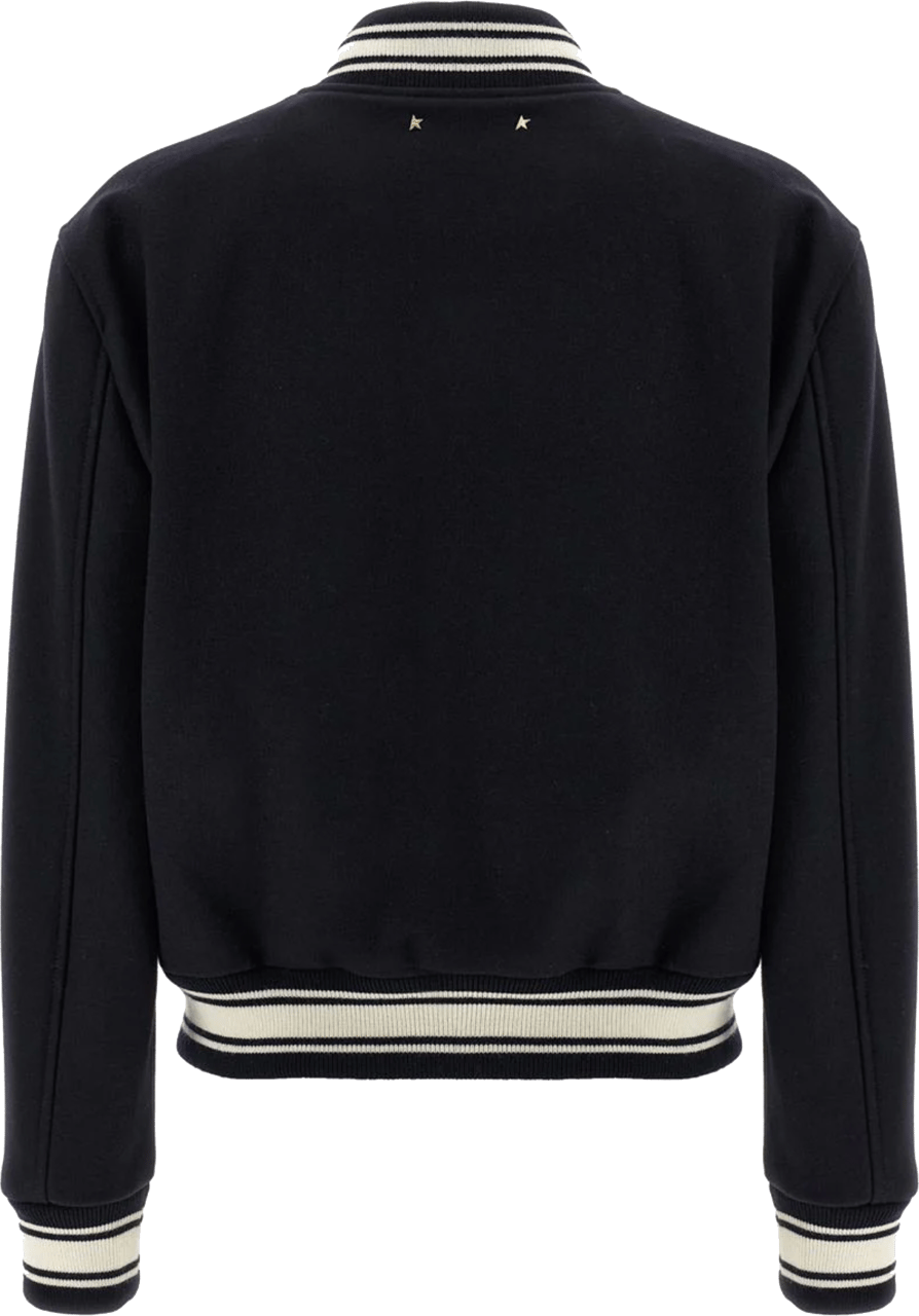 Golden Goose Bomber Dirce Dark Blue Blauw