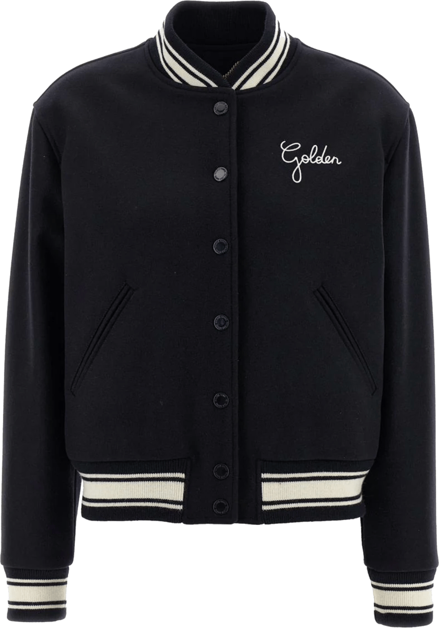 Golden Goose Bomber Dirce Dark Blue Blauw