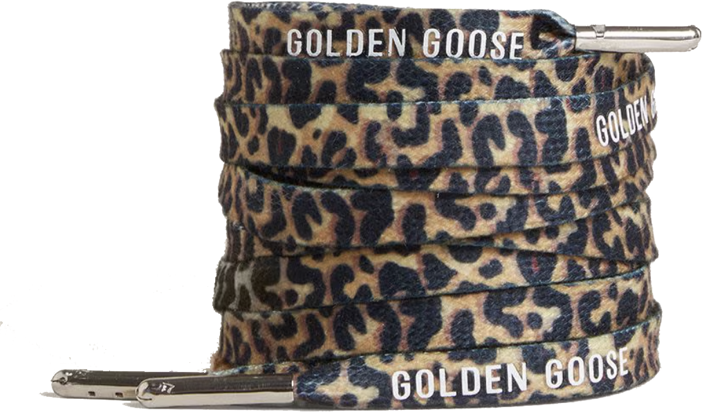 Golden Goose Kit Lace Leopard Bruin