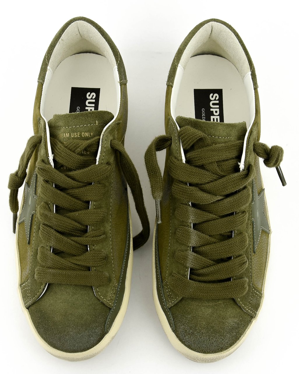 Golden Goose Superstar Night Olive Groen