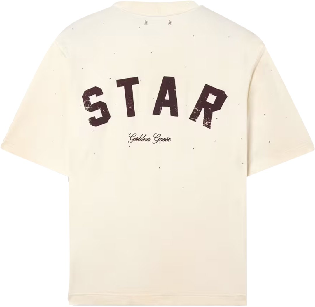 Golden Goose Relaxed Fit T-shirt Beige