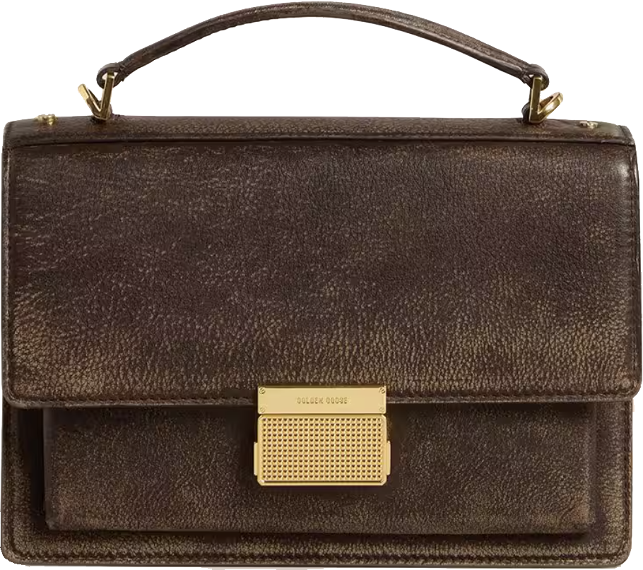 Golden Goose Venezia Bag Testa Di Moroe Bruin