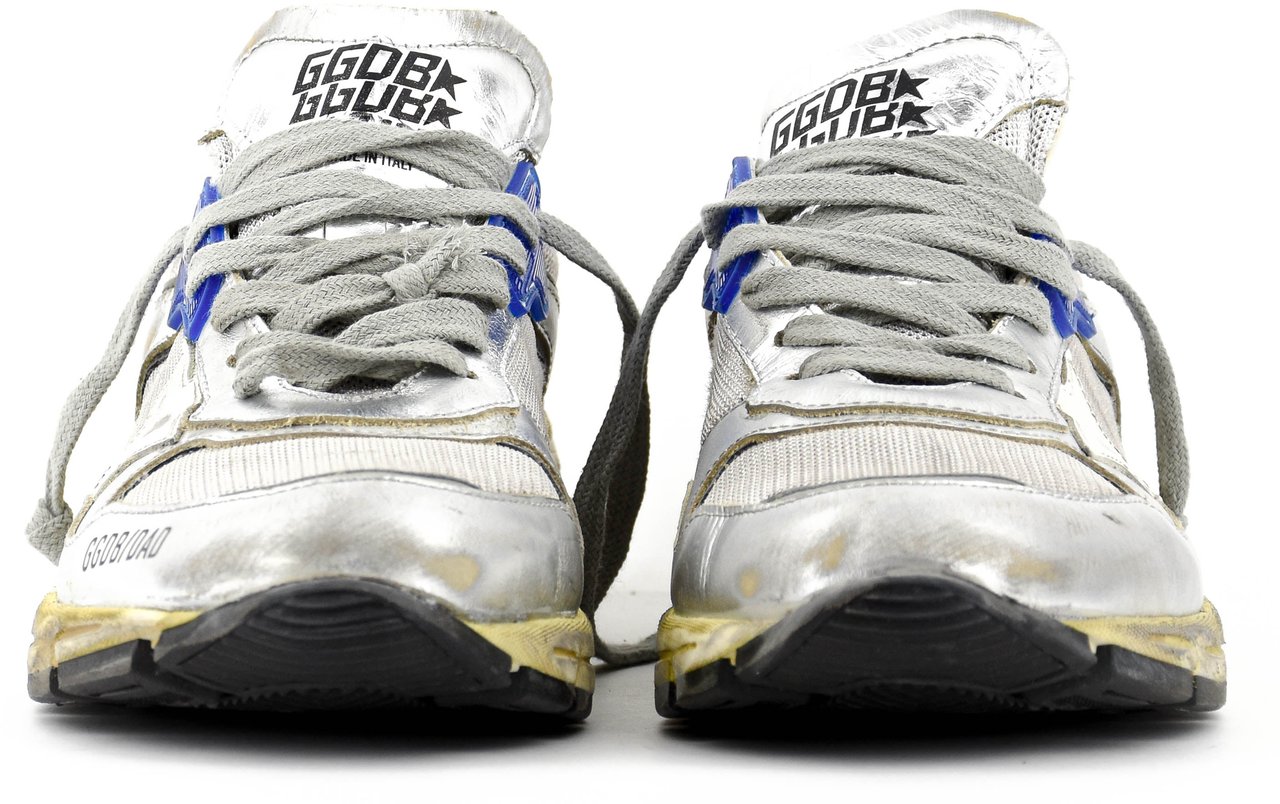 Golden Goose Running Dad Silver Zilver