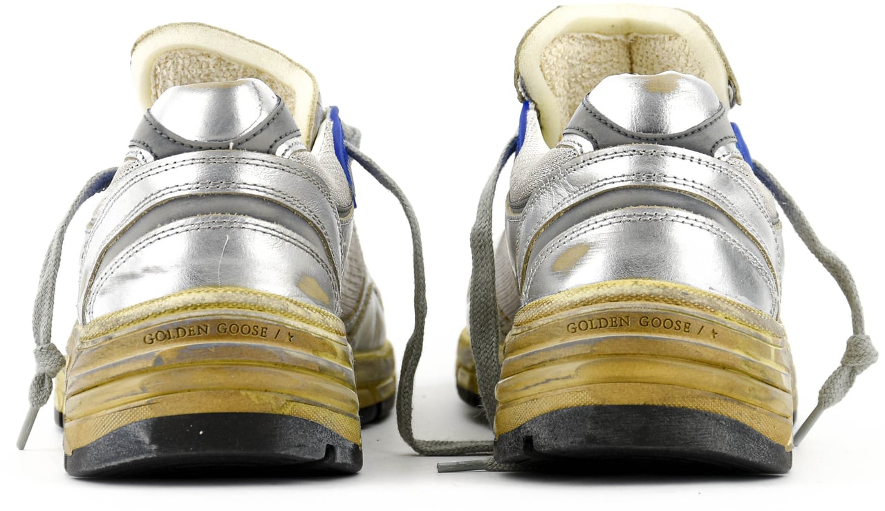 Golden Goose Running Dad Silver Zilver