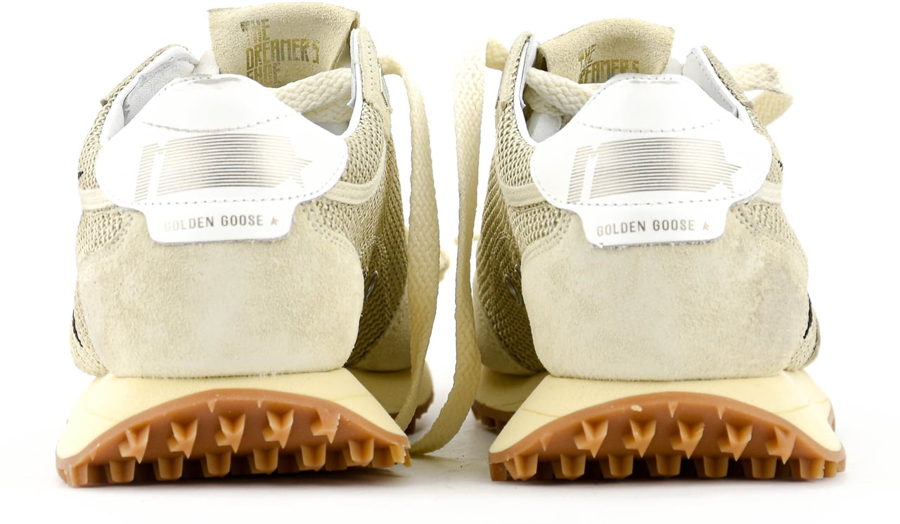 Golden Goose Marathon Beige Black Beige