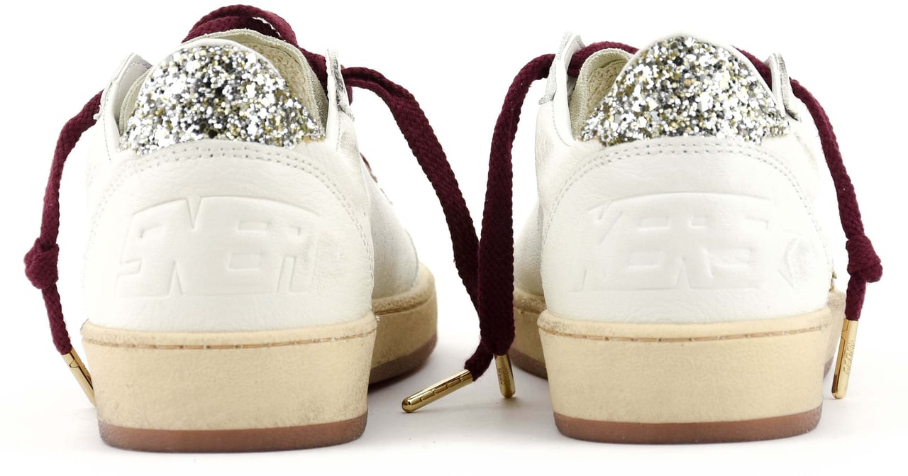 Golden Goose Ball Star White Grey Leopard Wit