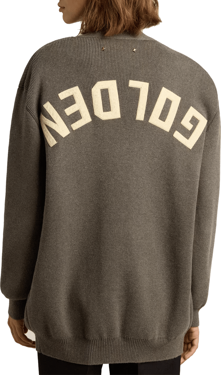 Golden Goose Cardigan Grey Grijs