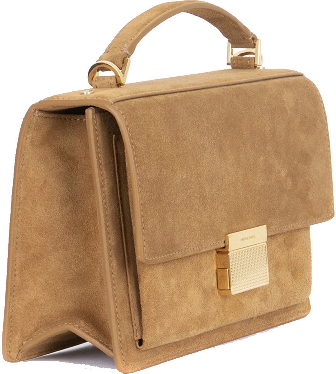 Golden Goose Venezia Bag Camel Suede Beige