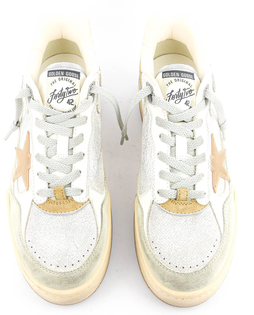 Golden Goose Forty2 White/tabaco Wit