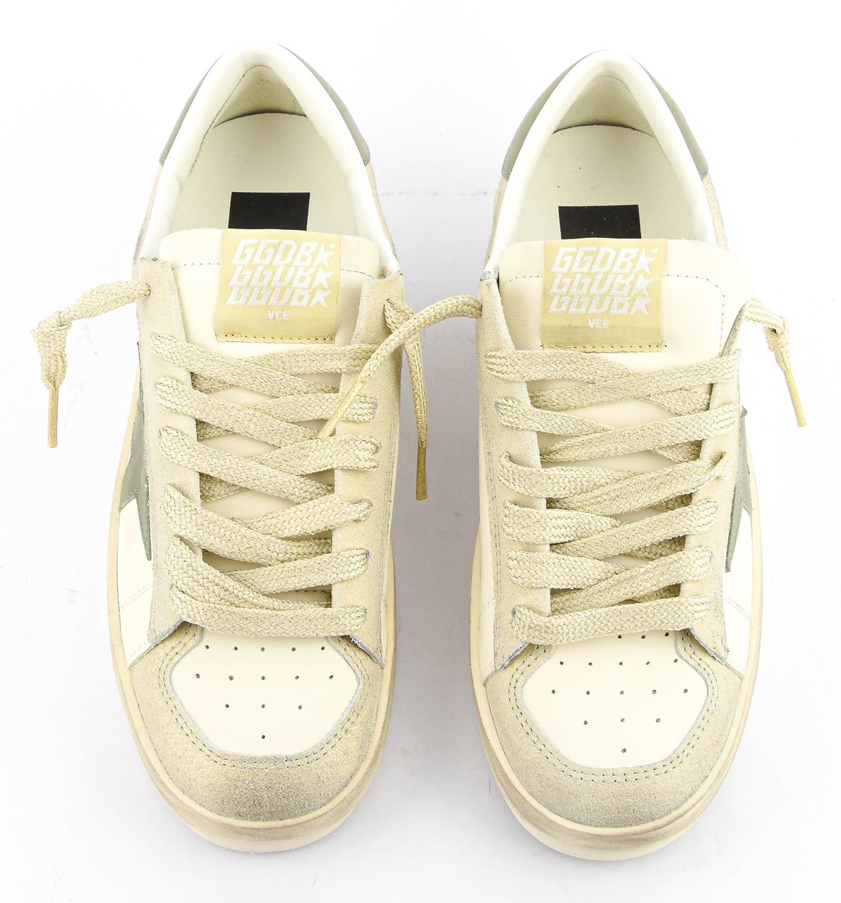 Golden Goose Stardan White/green Wit