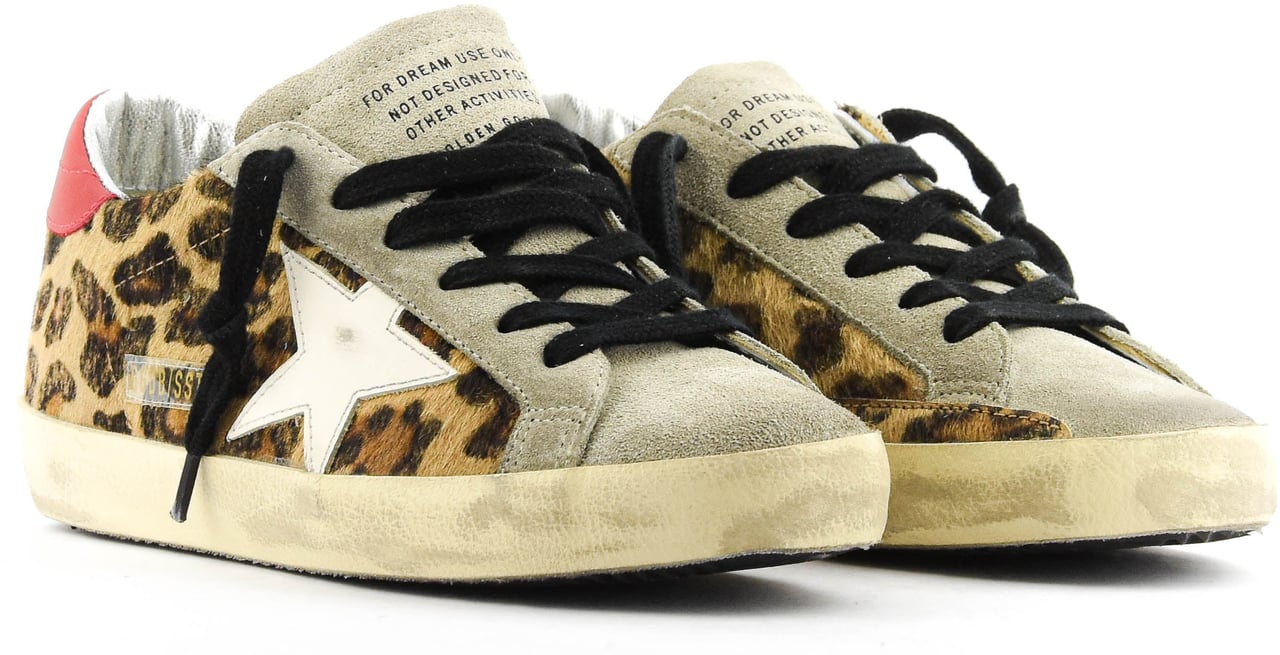 Golden Goose Super Star Leopard Divers