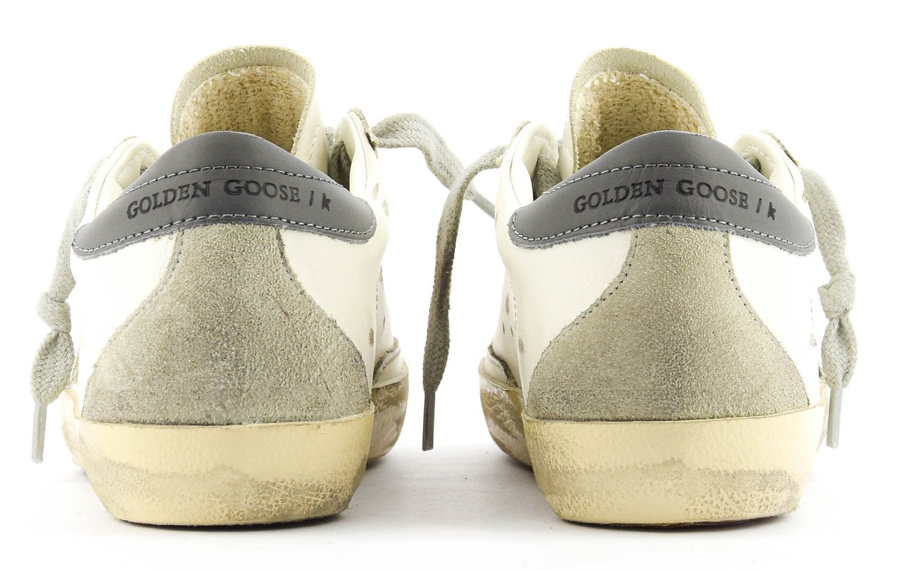 Golden Goose Super Star White/grey Wit