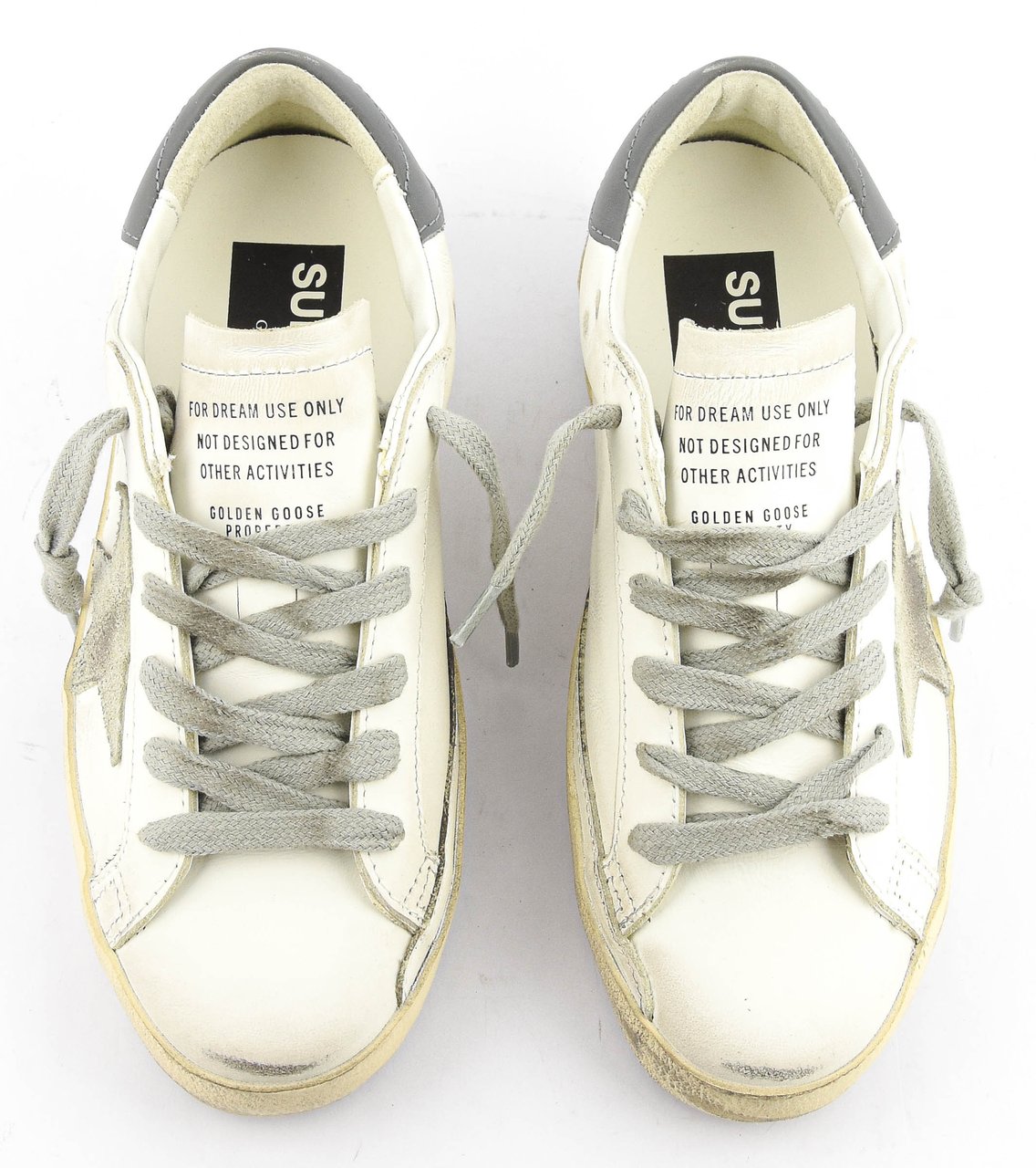 Golden Goose Super Star White/grey Wit