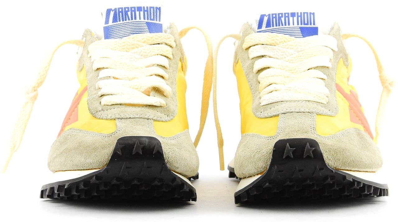 Golden Goose Running Marathon Yellow Geel