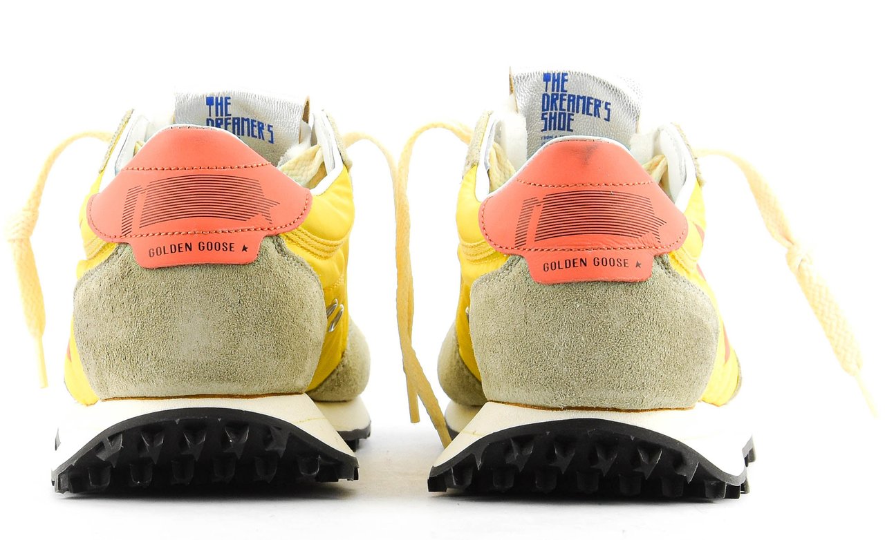 Golden Goose Running Marathon Yellow Geel