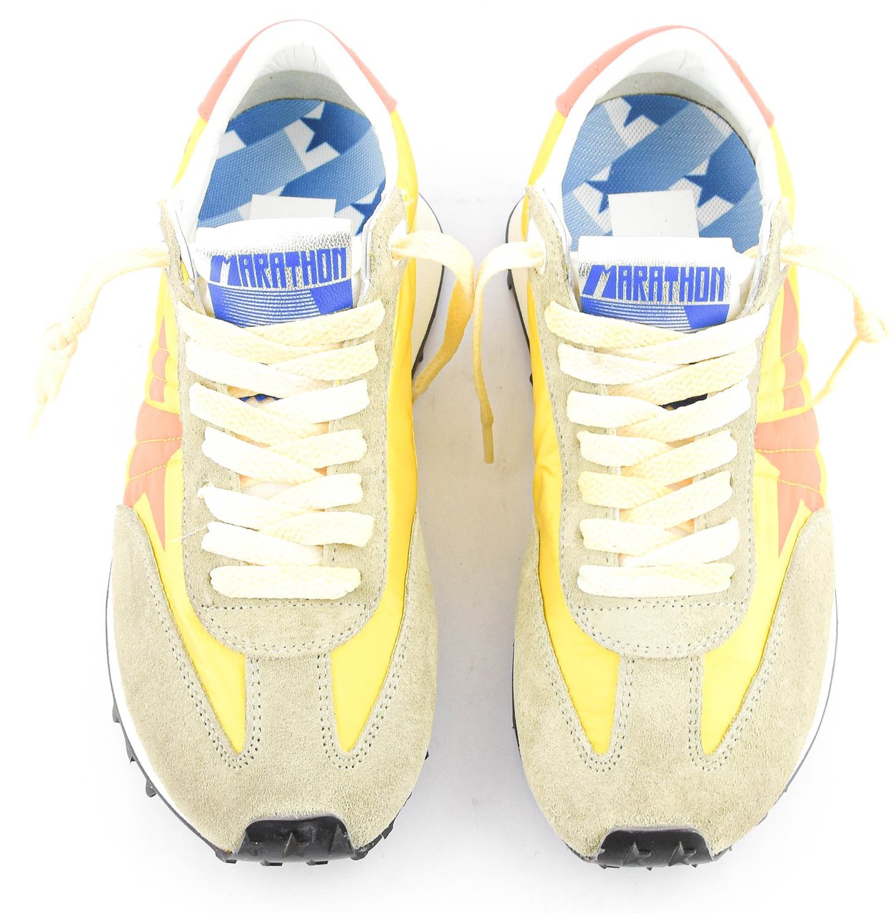 Golden Goose Running Marathon Yellow Geel