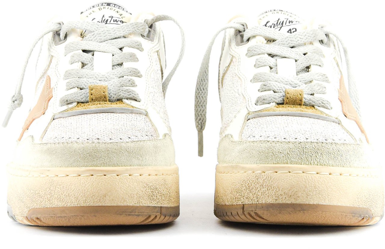 Golden Goose Forty2 Beige/white Beige