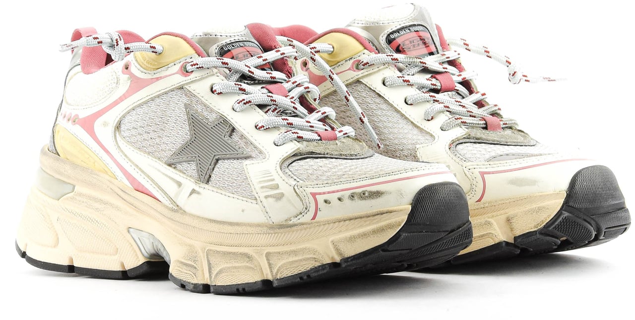Golden Goose Light Star White/pink Wit