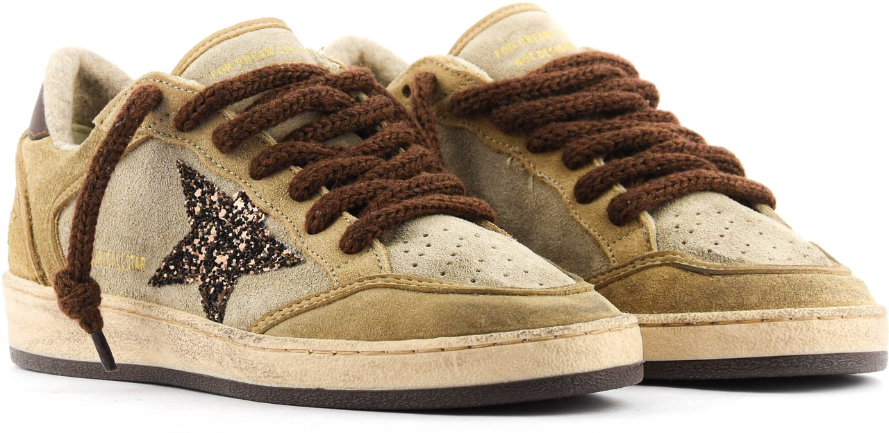Golden Goose Ball Star Brown/beige Beige