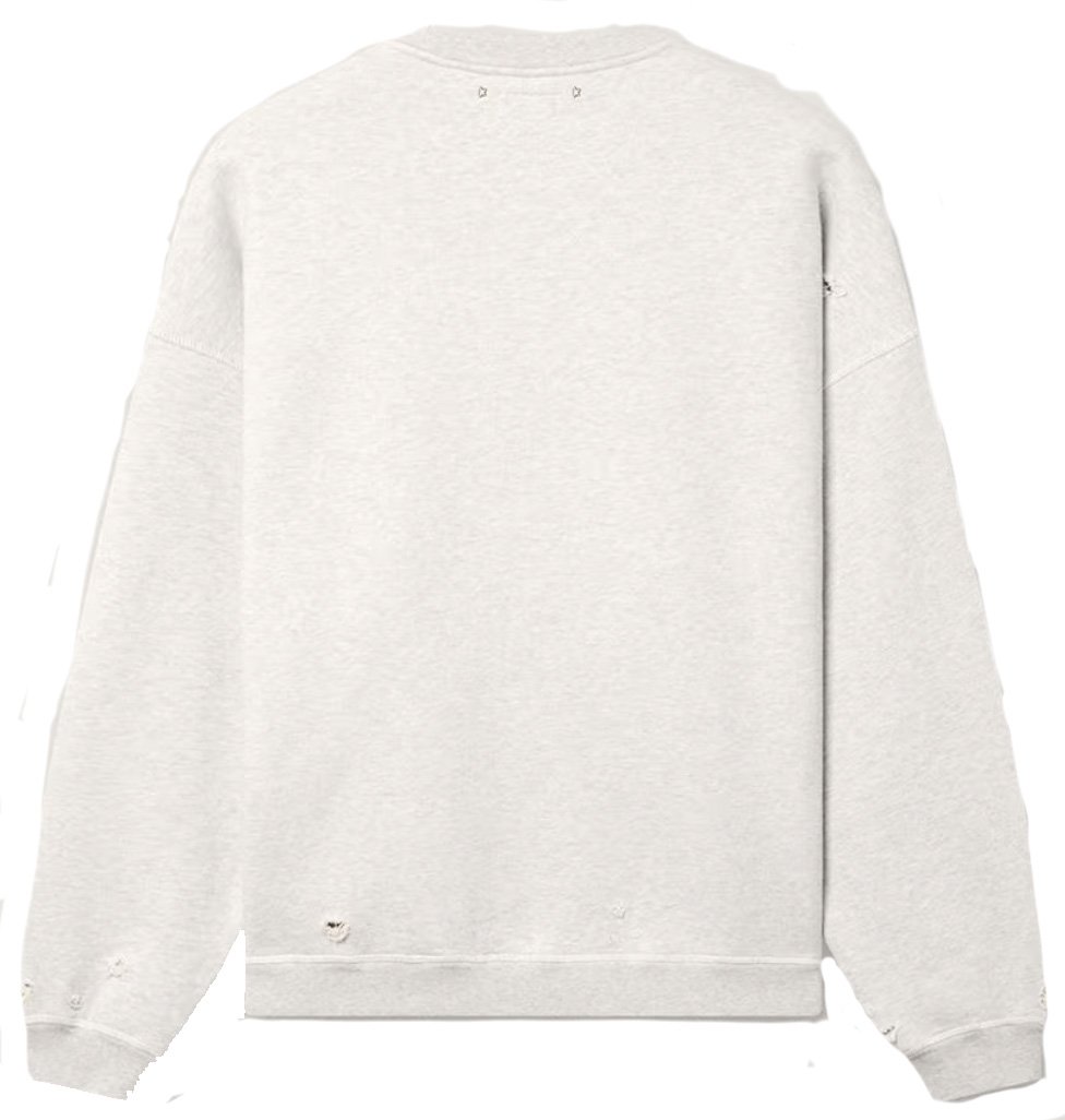 Golden Goose "star' Sweater Grey Grijs