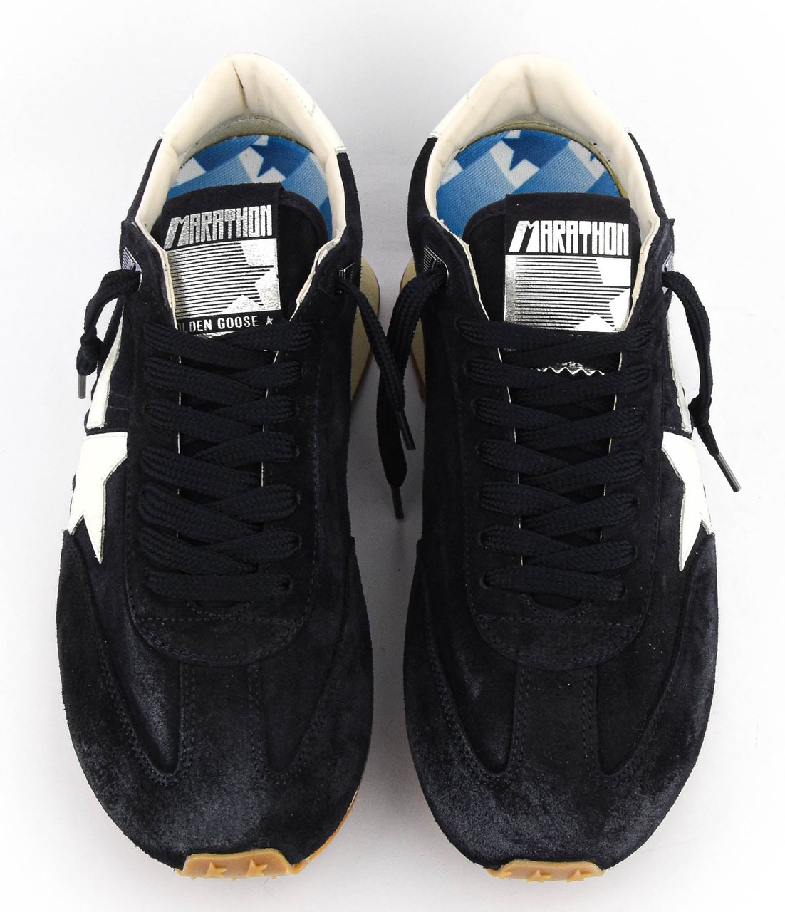 Golden Goose Running Marathon Blue White Blauw