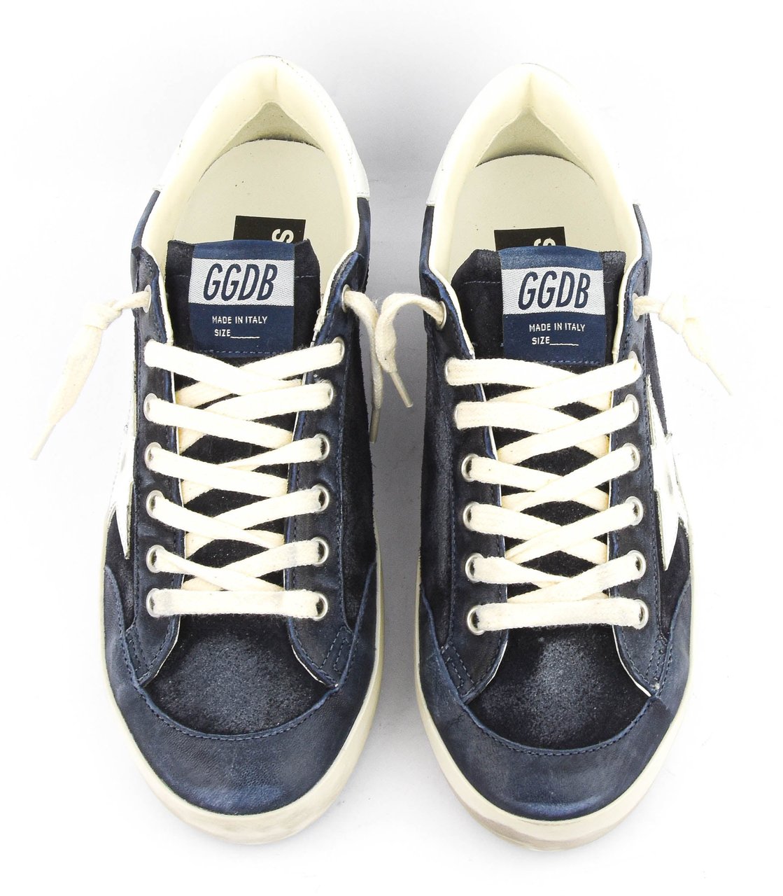 Golden Goose Superstar Dark Blue White Blauw
