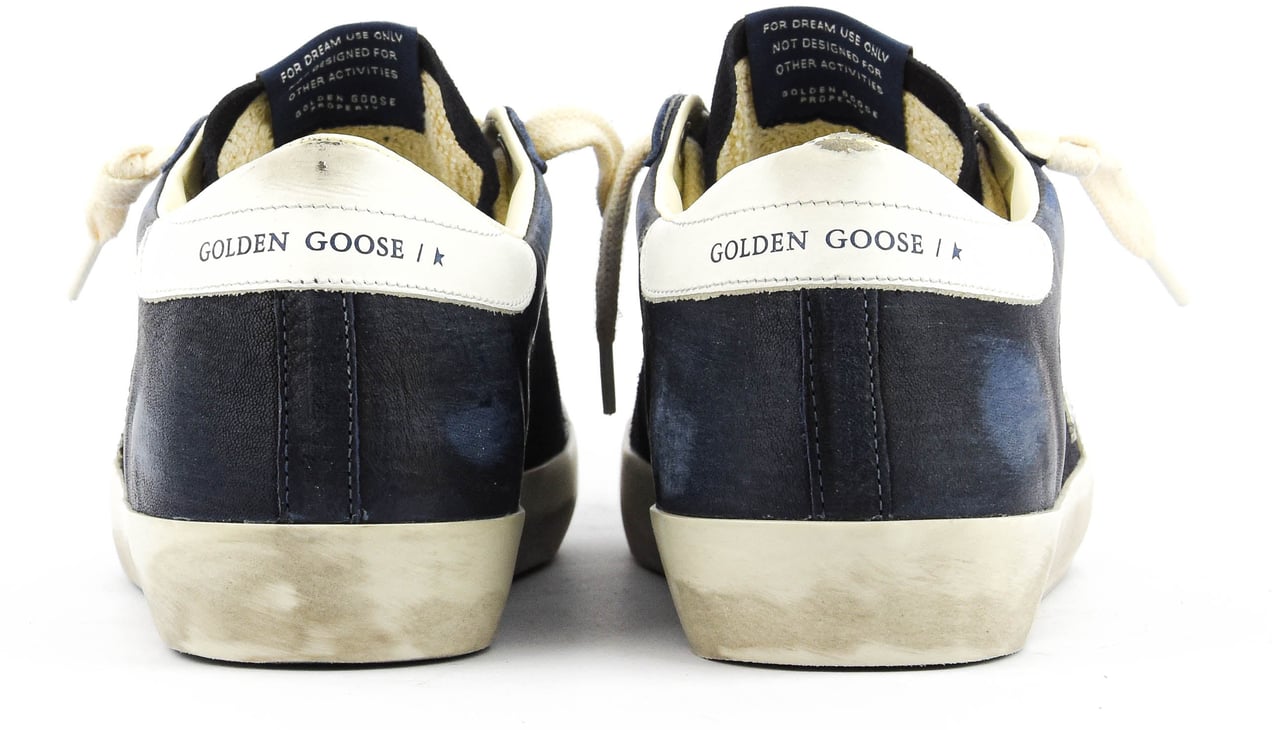Golden Goose Superstar Dark Blue White Blauw