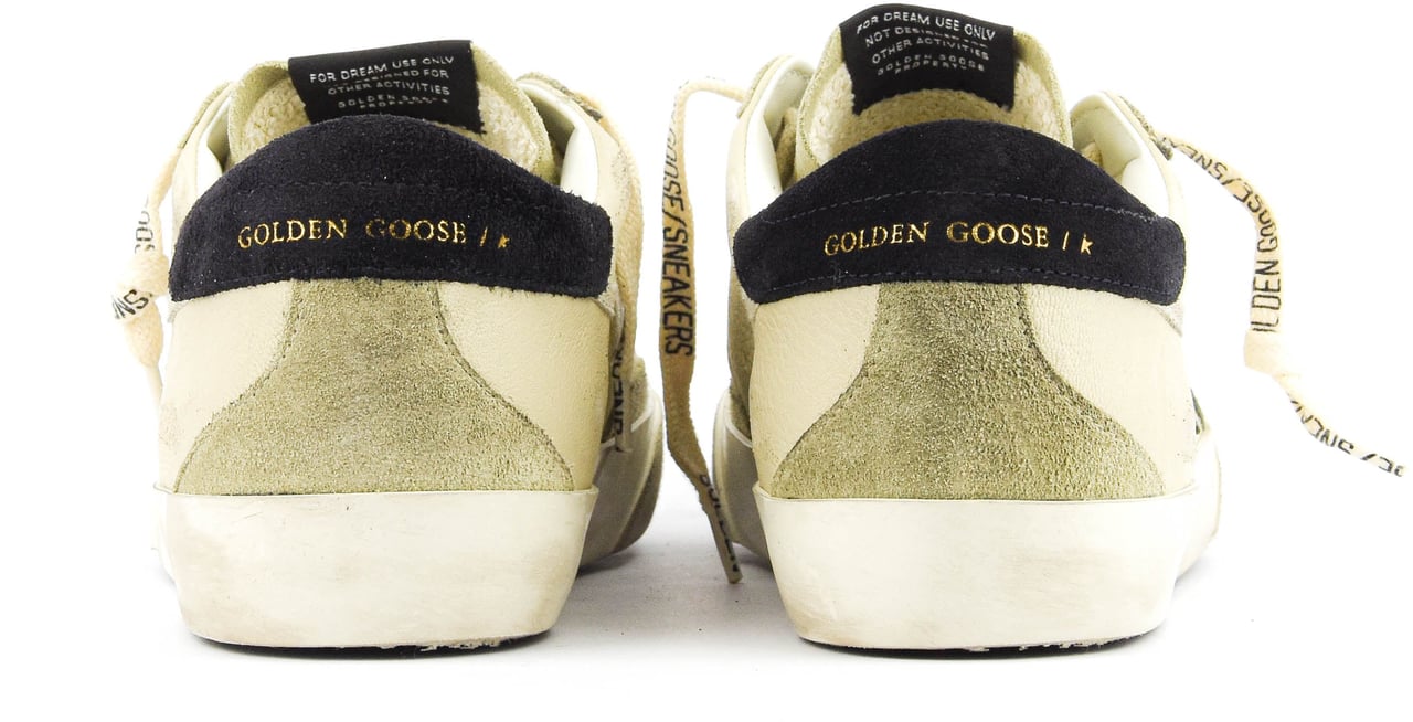 Golden Goose Superstar Cream Olive Beige
