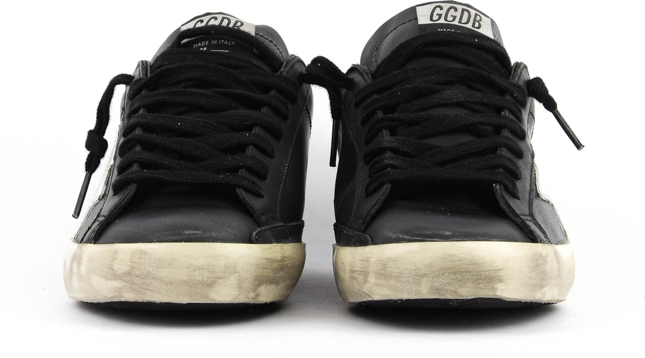 Golden Goose Superstar Black White Zwart