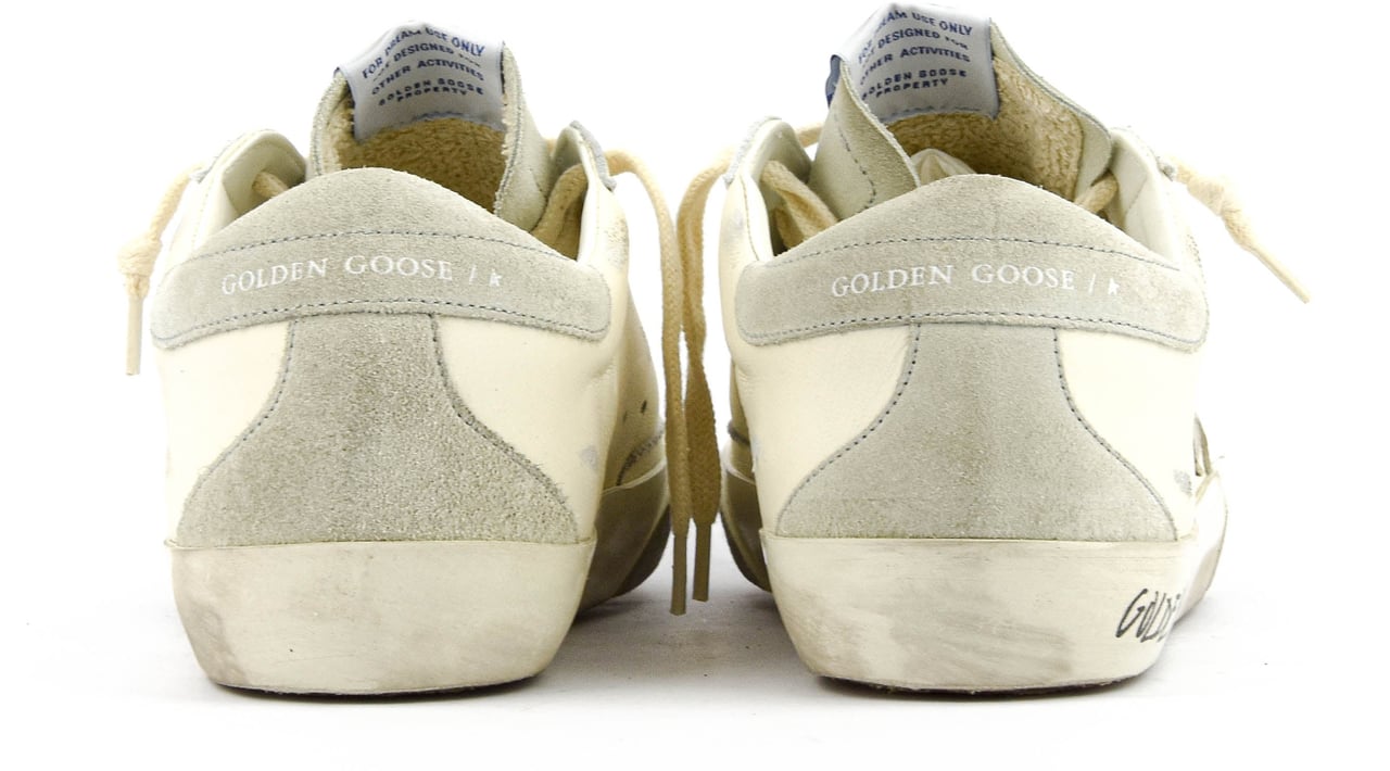 Golden Goose Superstar White Grey Wit