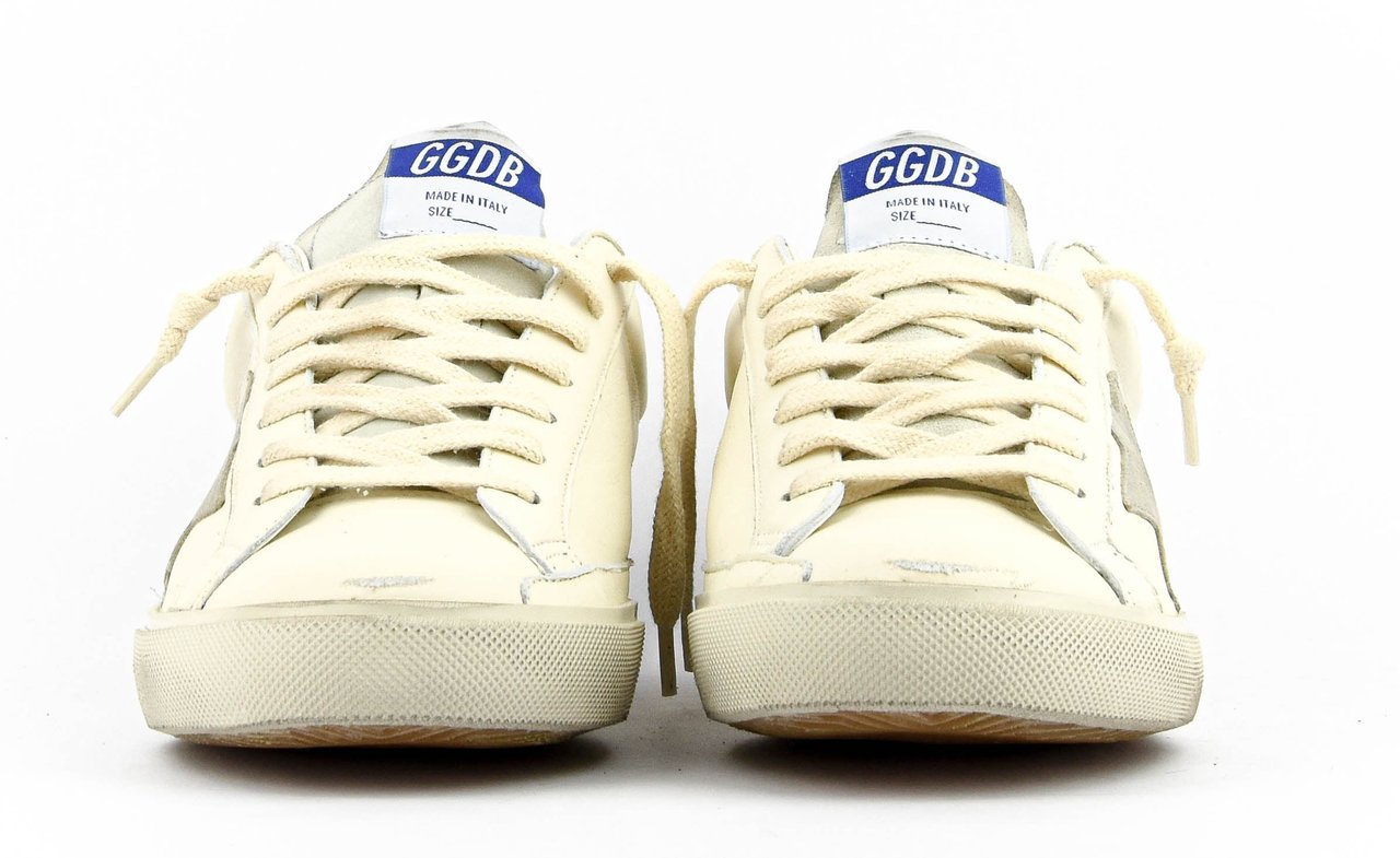 Golden Goose Superstar White Grey Wit
