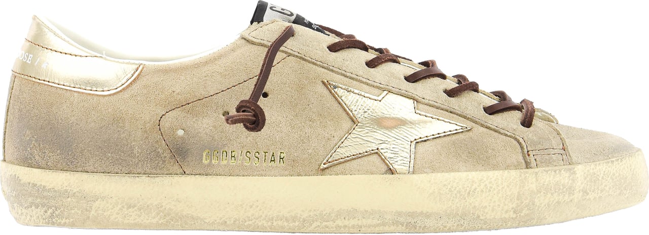 Golden Goose Superstar Beige Platinum Beige
