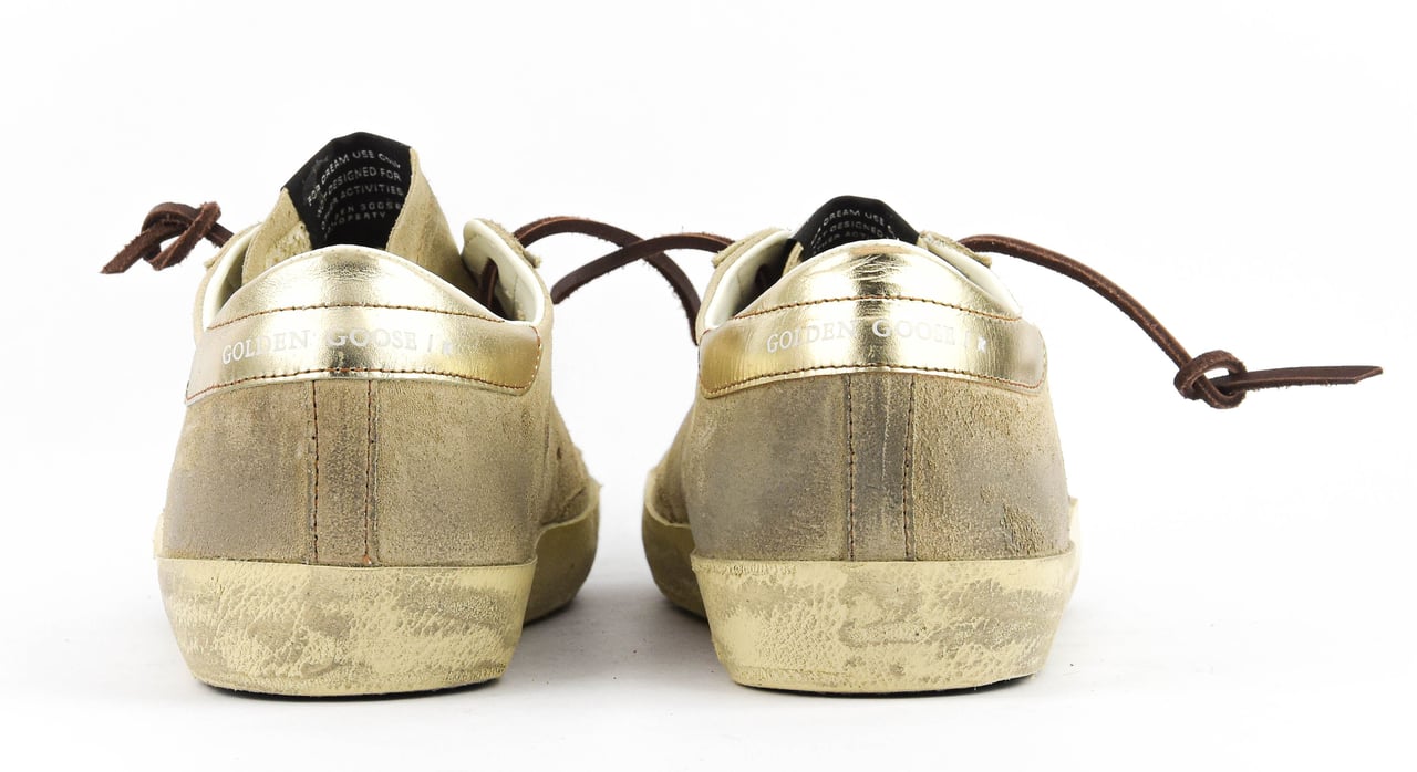 Golden Goose Superstar Beige Platinum Beige