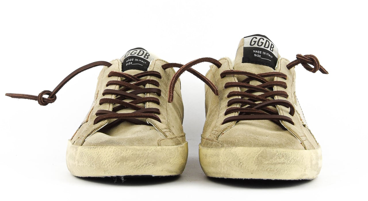 Golden Goose Superstar Beige Platinum Beige