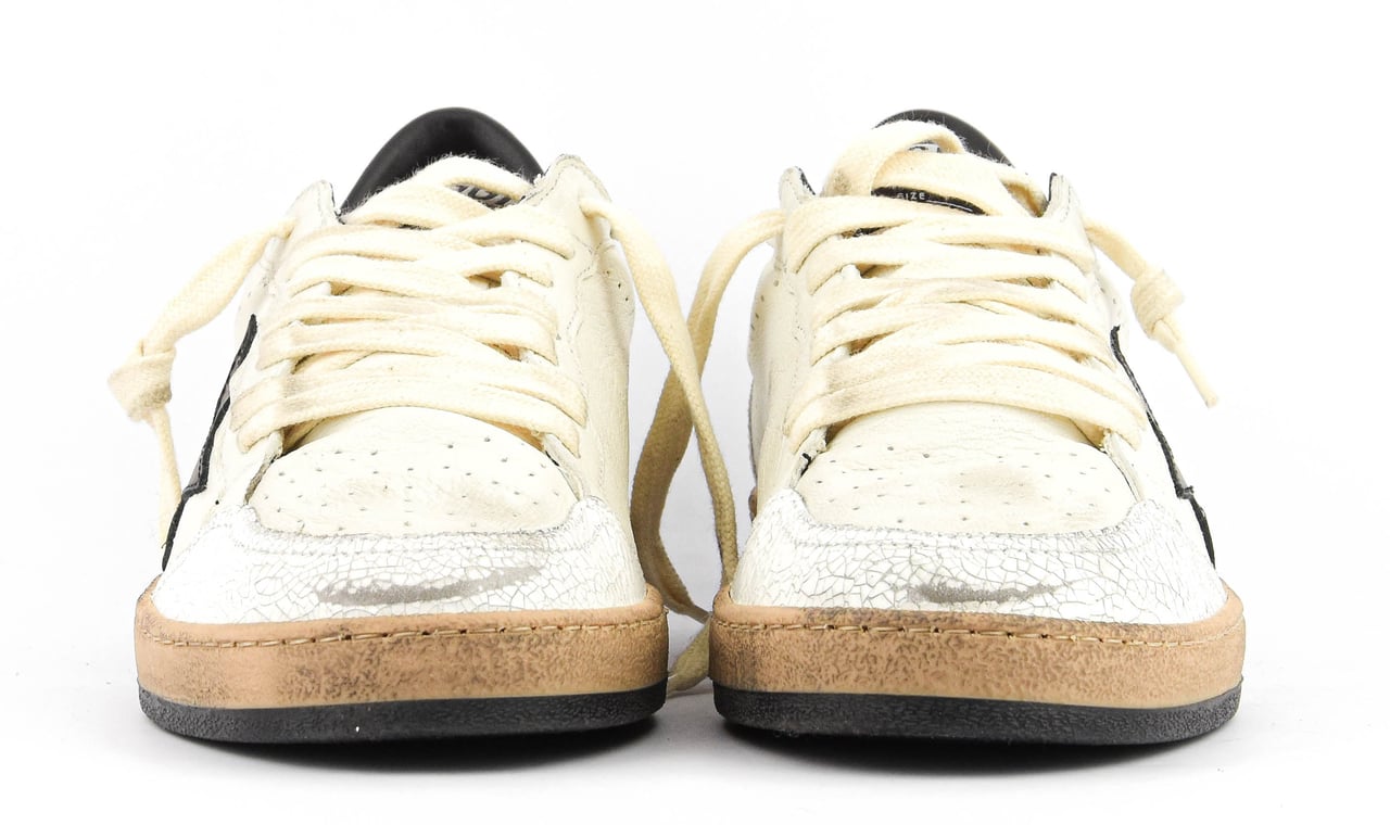 Golden Goose Ballstar White Black Wit