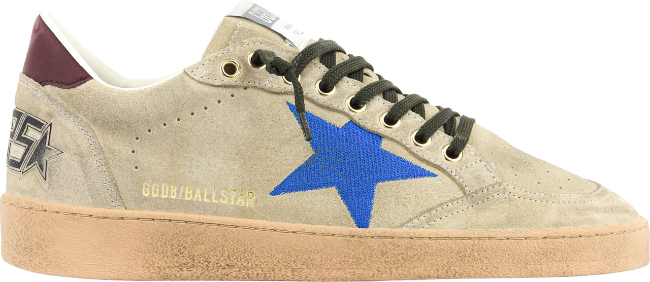 Golden Goose Ballstar Dark Beige Bluette Beige